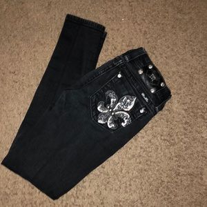 Black Miss Me Jeans